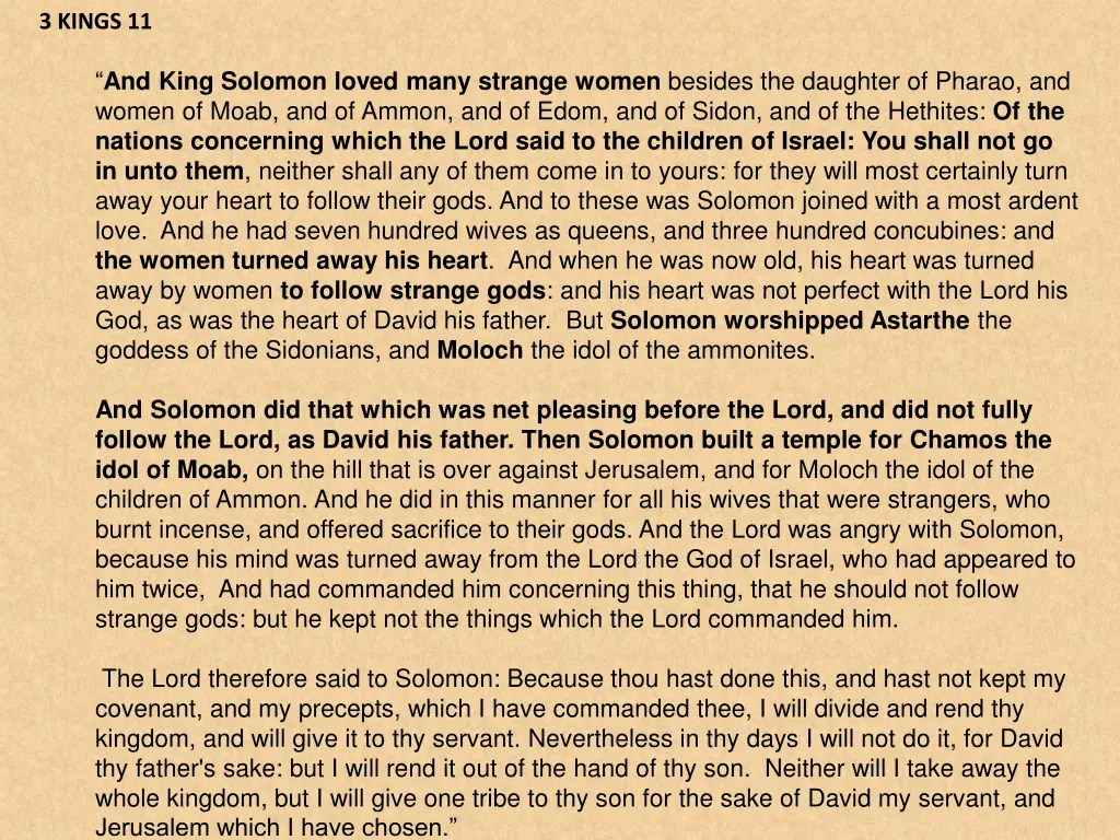 3 kings 11