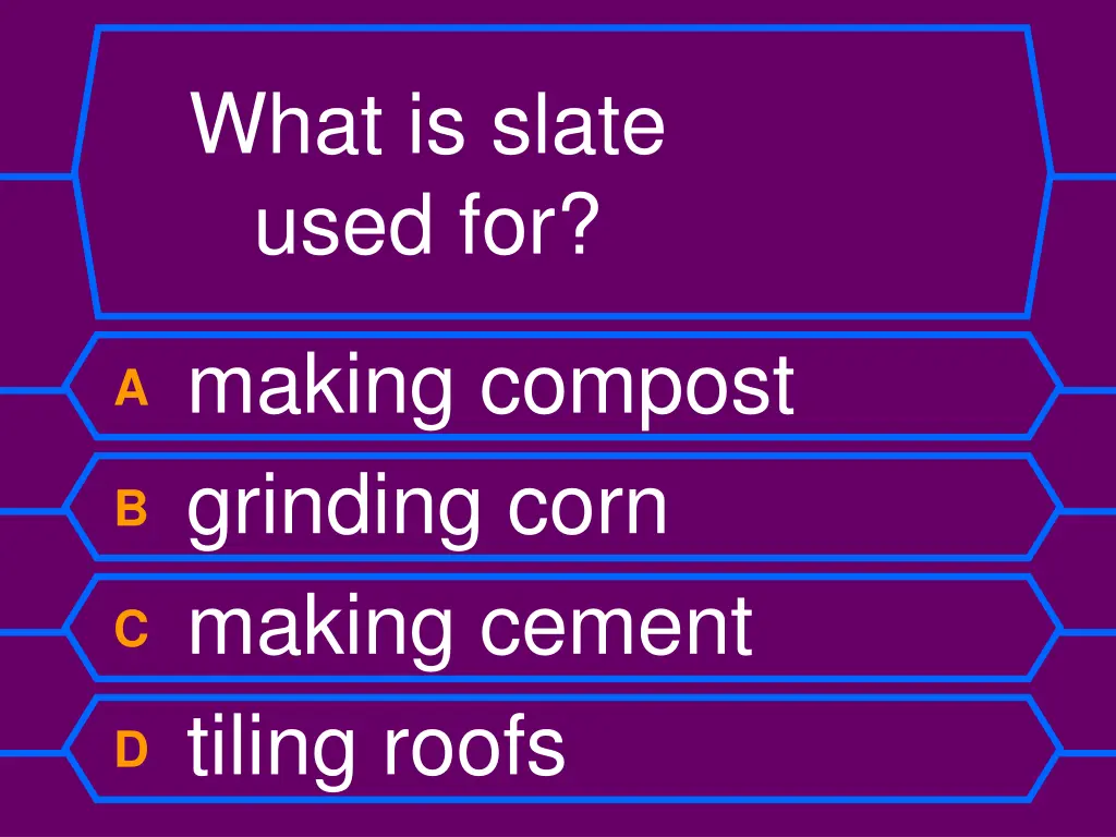 what is slate used for