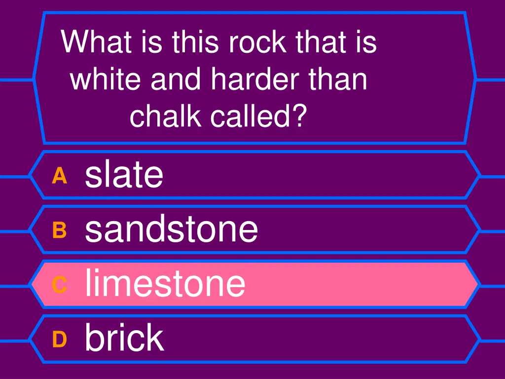what is this rock that is white and harder than 1
