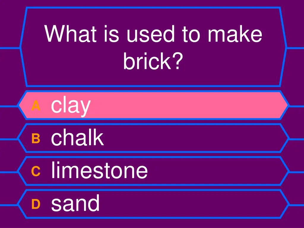 what is used to make brick 1