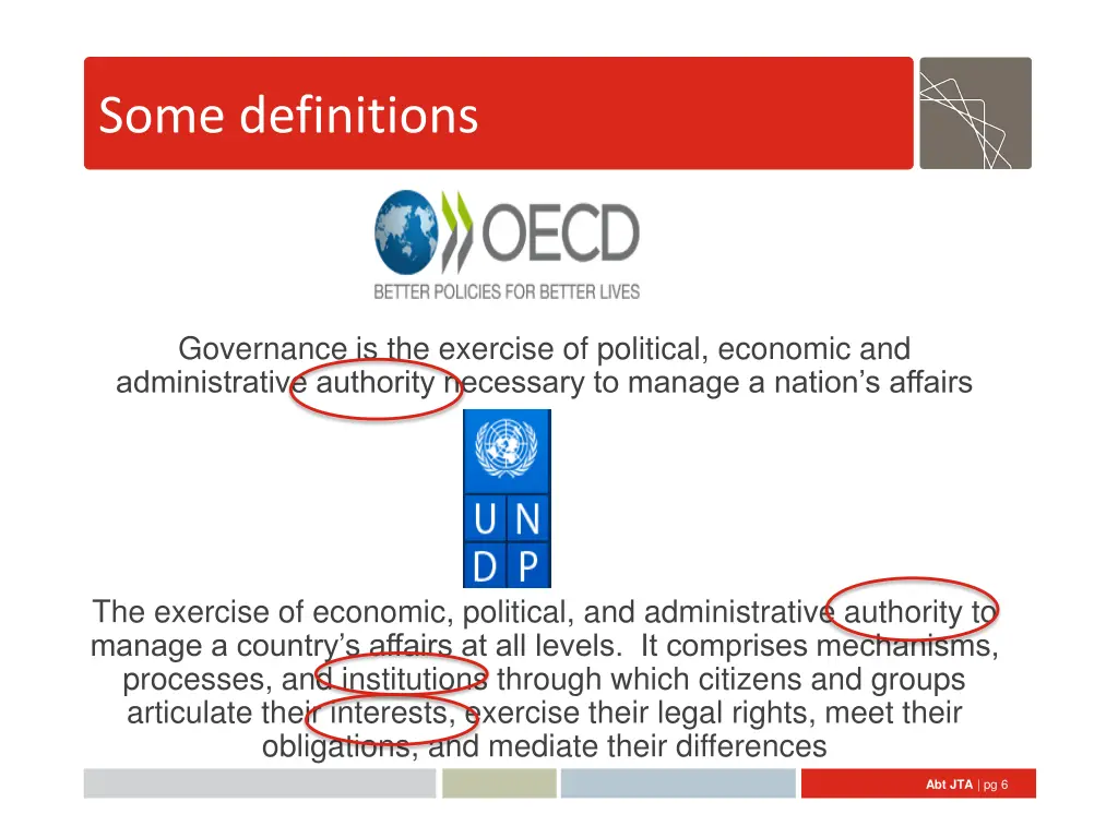 some definitions