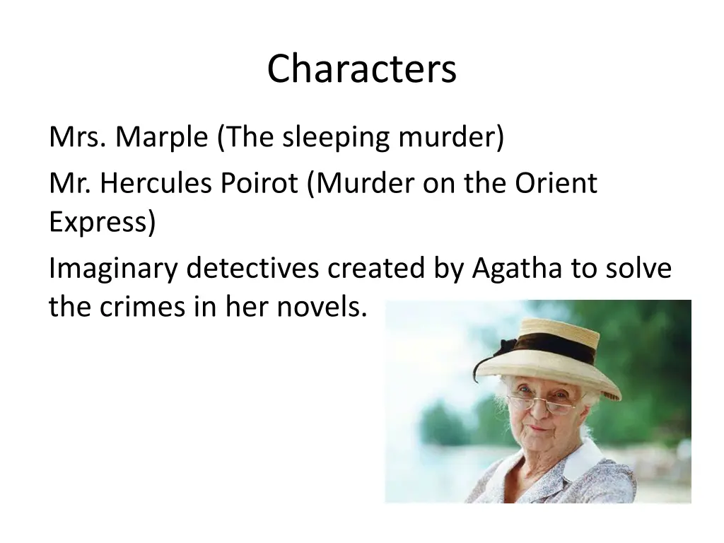 characters