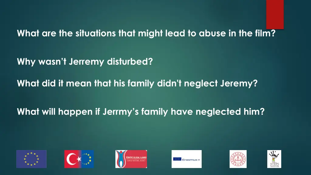 what are the situations that might lead to abuse