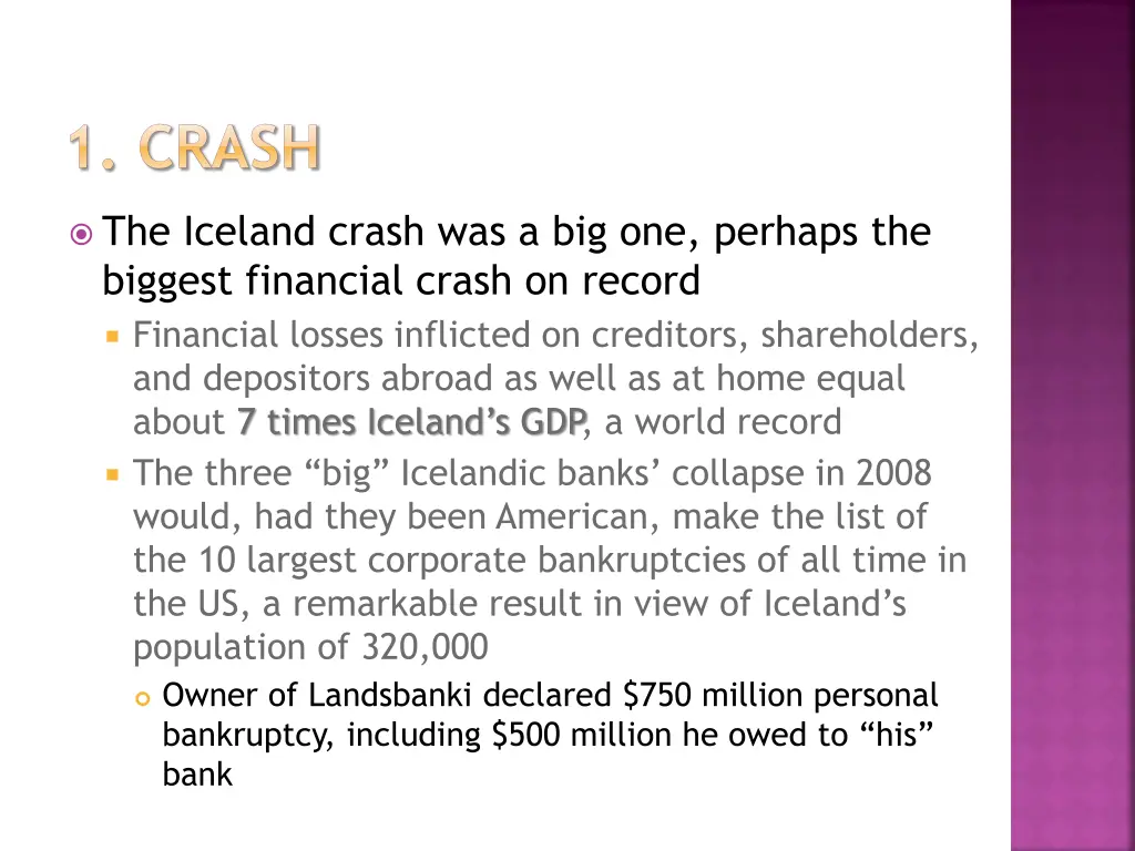 1 crash 1