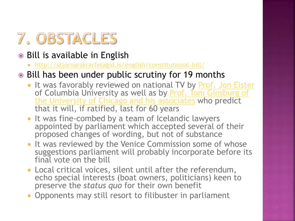 7 obstacles bill is available in english http