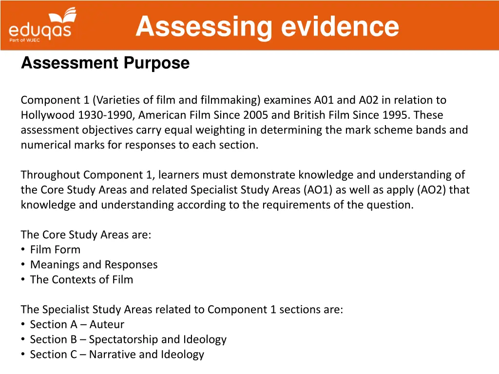 assessing evidence 6