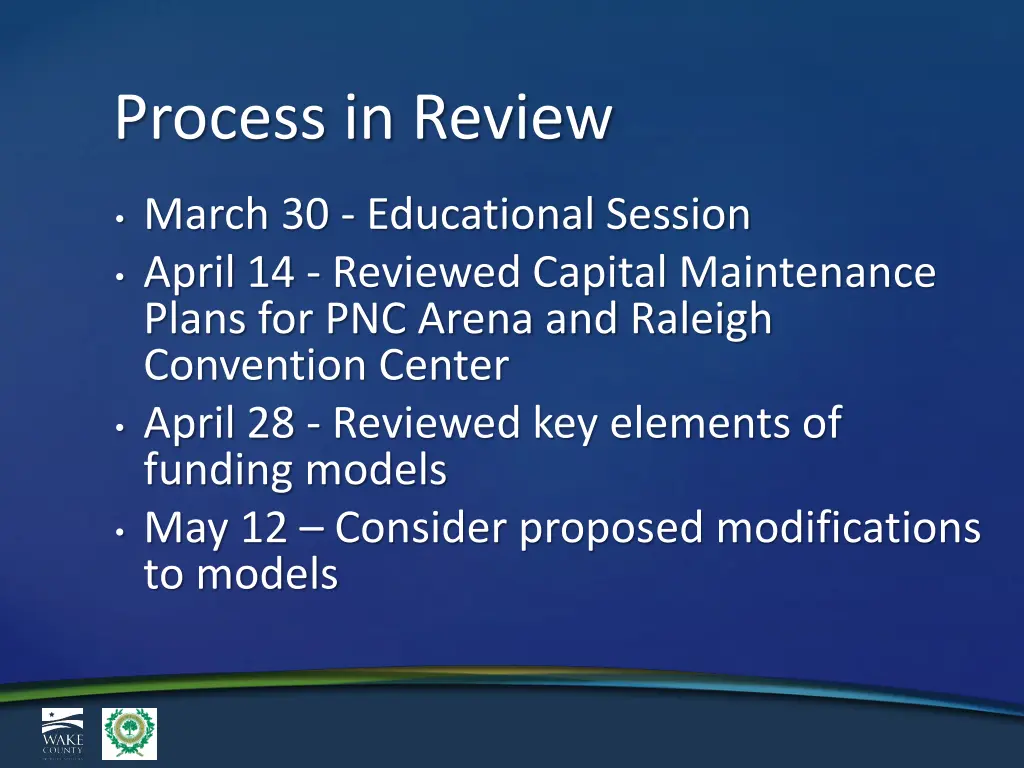 process in review