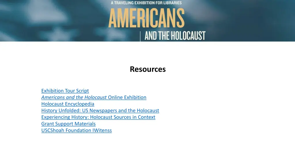 resources