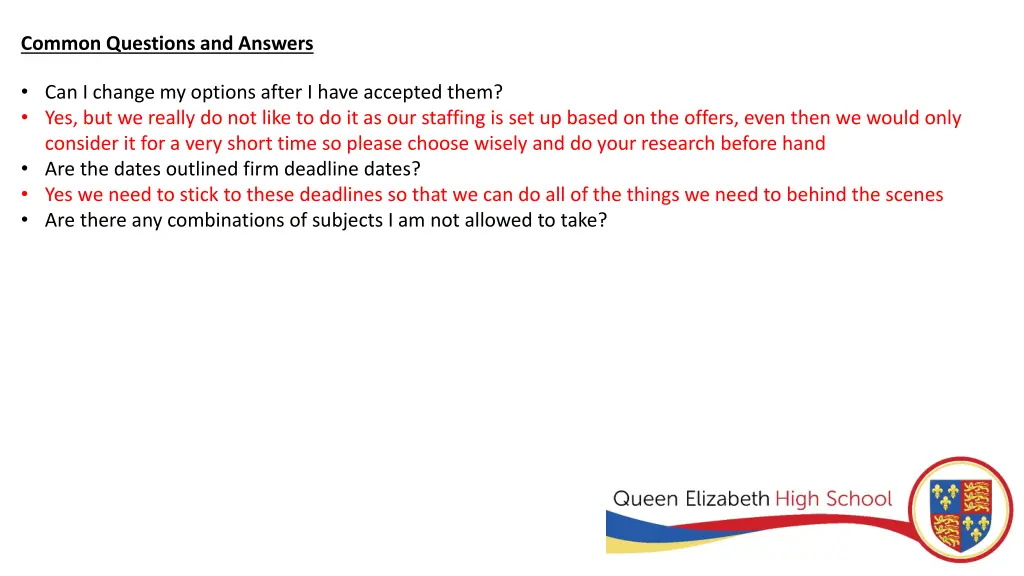 common questions and answers 1