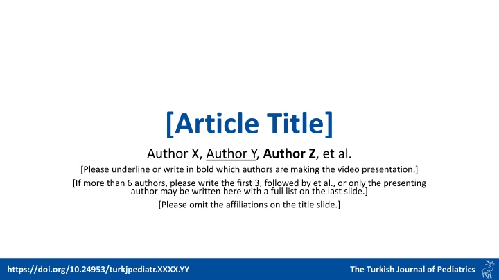 article title author x author y author