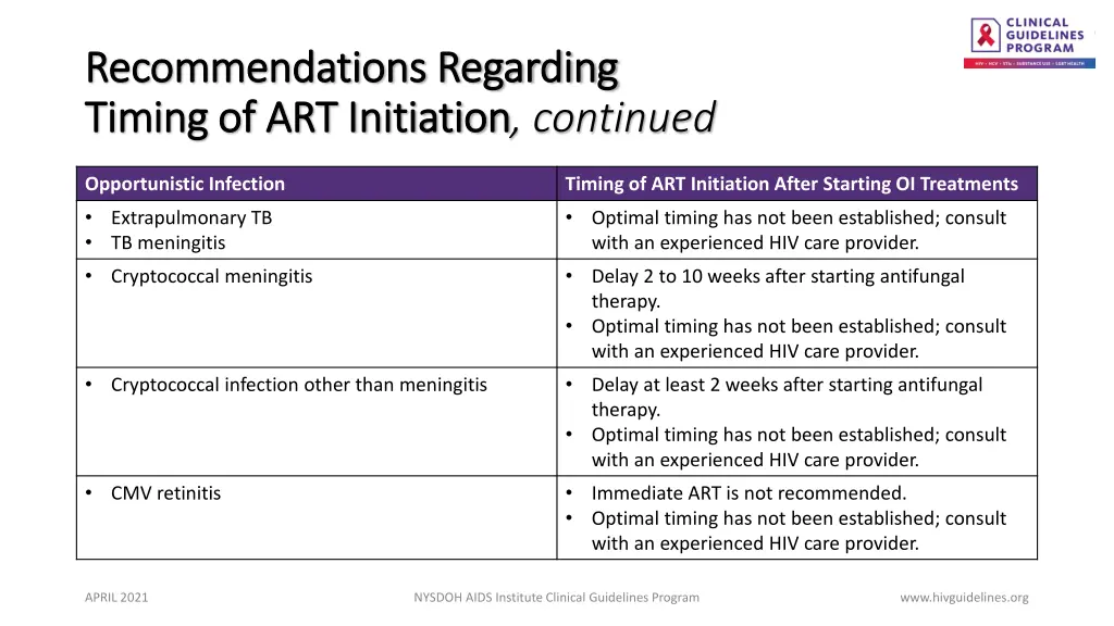 recommendations regarding recommendations