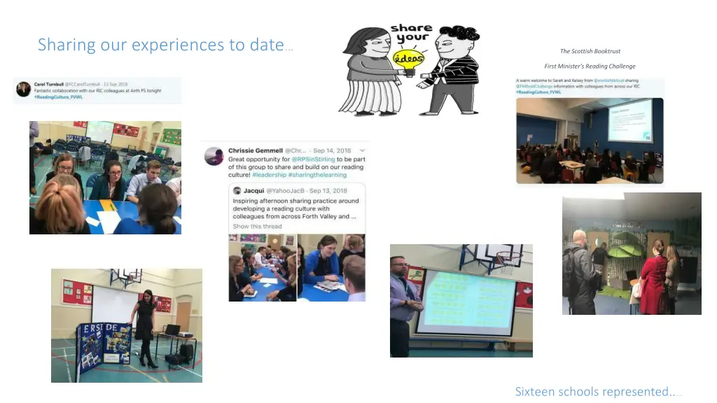 sharing our experiences to date