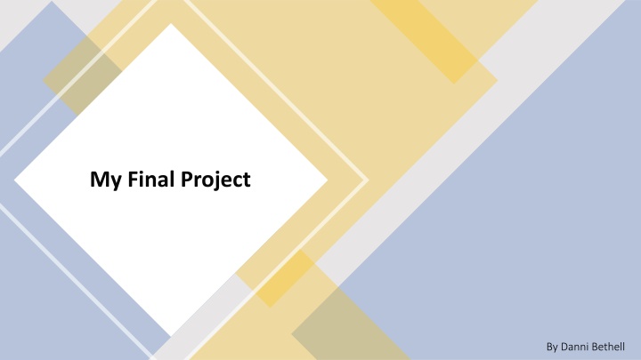 my final project