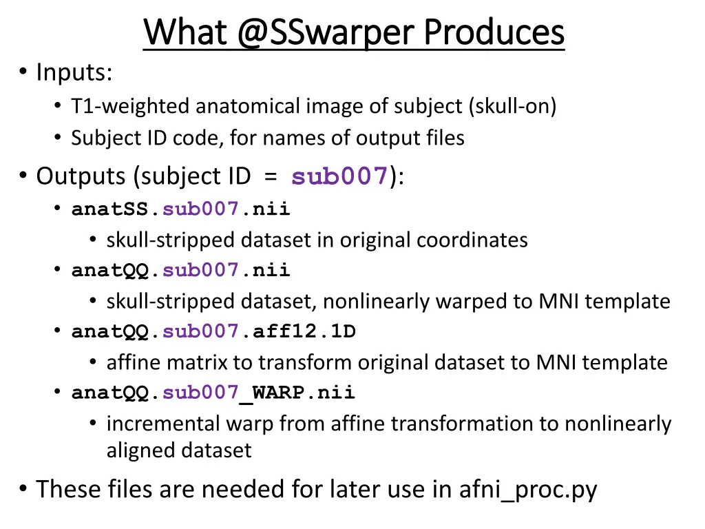 what @ what @sswarper sswarper produces