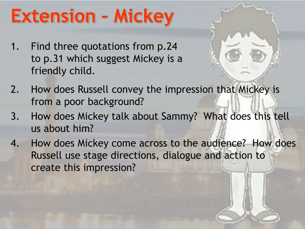 extension mickey