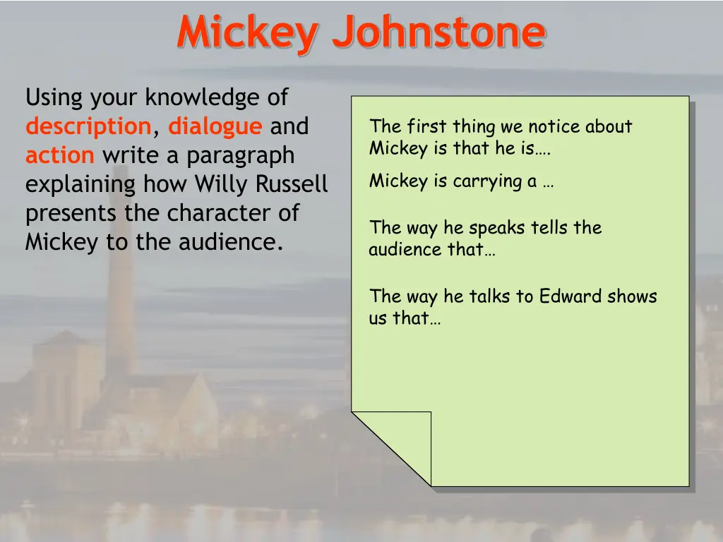 mickey johnstone