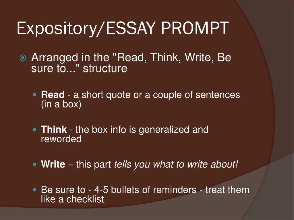 expository essay prompt