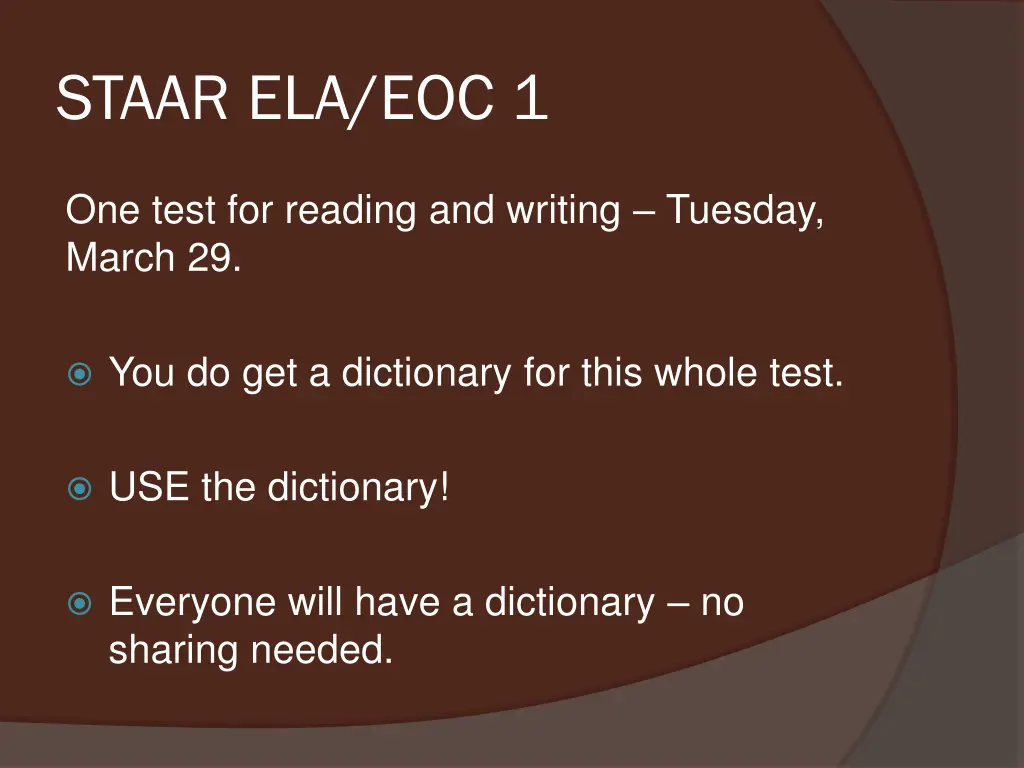 staar ela eoc 1