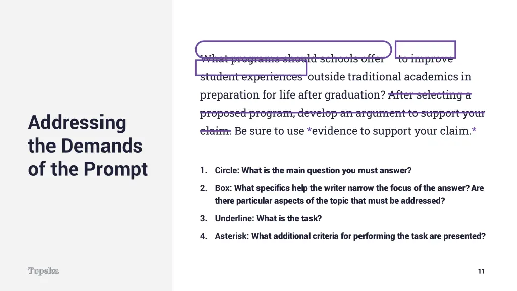 what programs should schools offer to improve 2