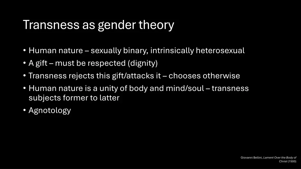 transness as gender theory