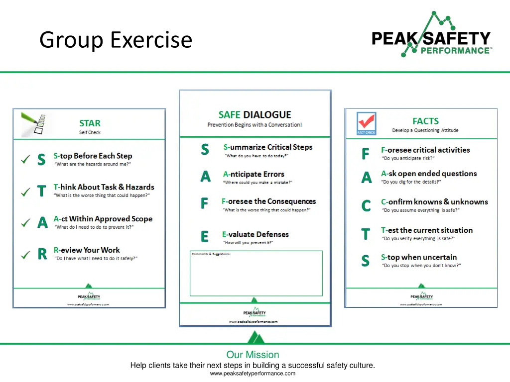 group exercise