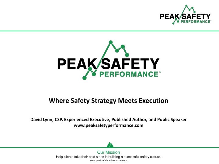 where safety strategy meets execution
