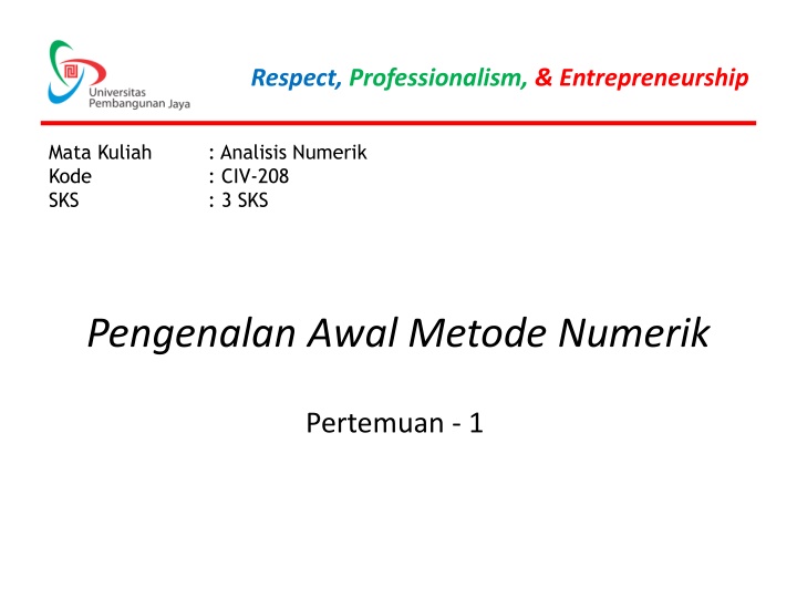 respect professionalism entrepreneurship