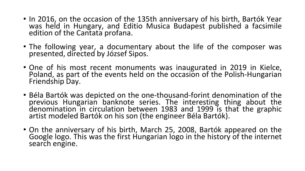 in 2016 on the occasion of the 135th anniversary