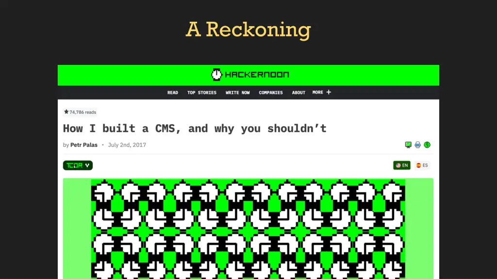 a reckoning 1