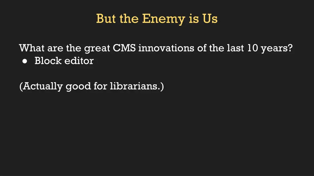 but the enemy is us 4