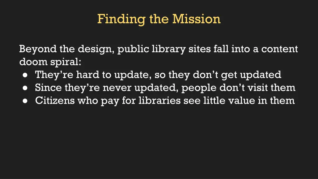 finding the mission 2