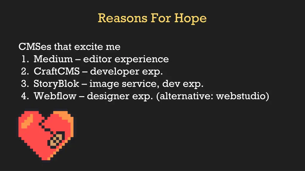 reasons for hope