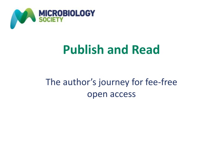 publish and read