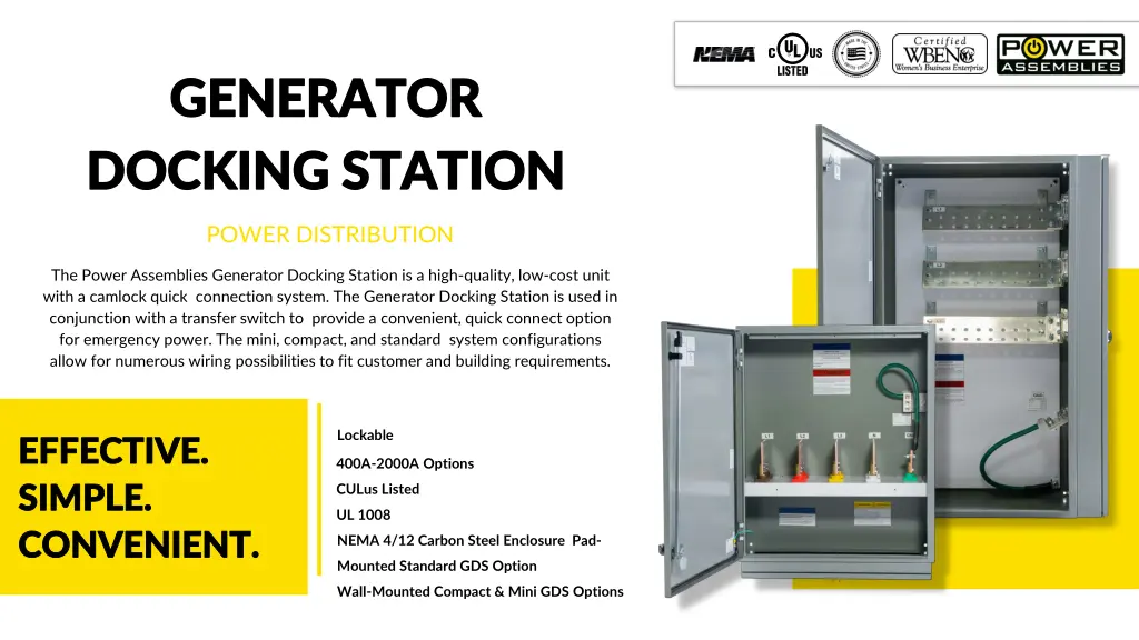 generator generator docking station docking