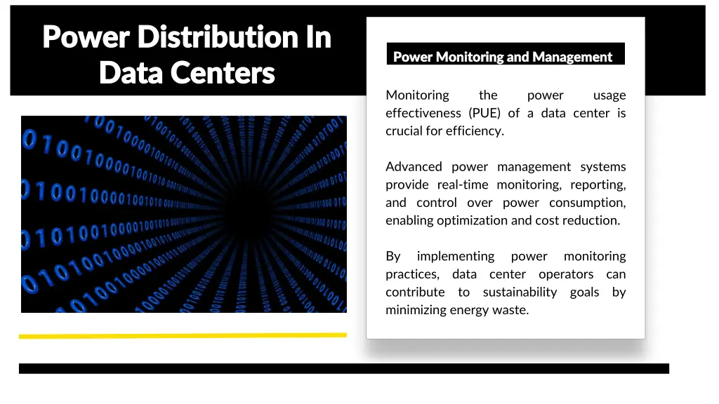 power distribution in power distribution in data 6