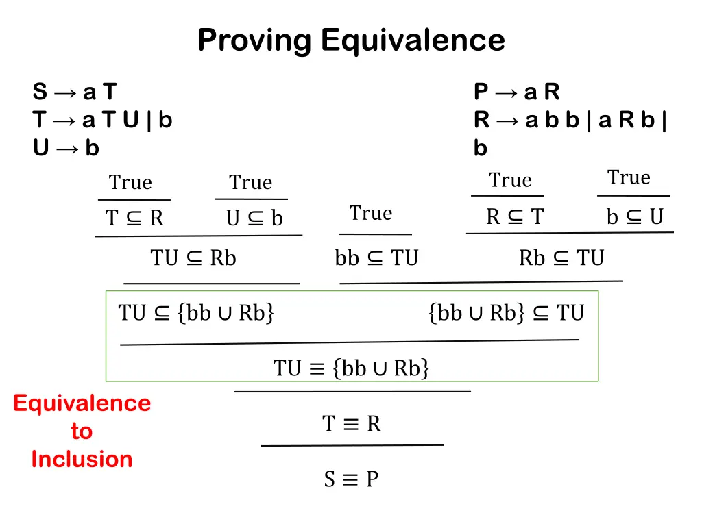 proving equivalence 3