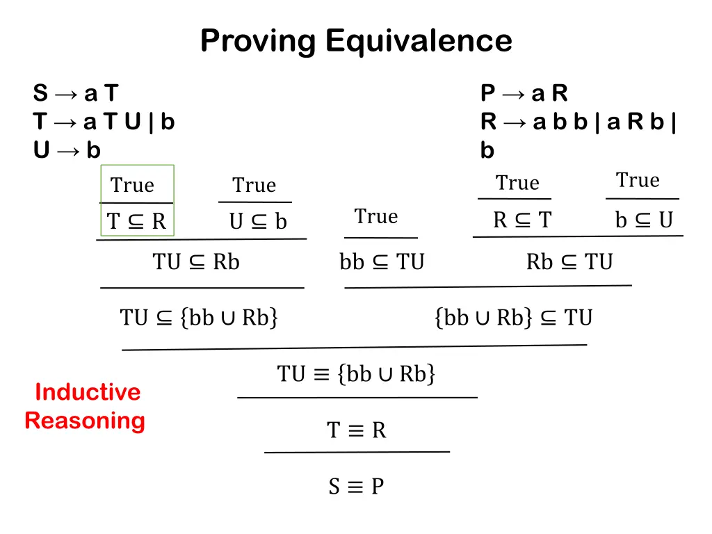 proving equivalence 6