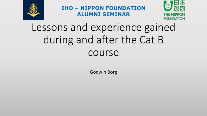 iho nippon foundation alumni seminar