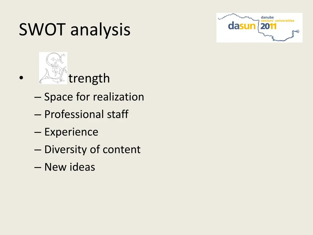 swot analysis