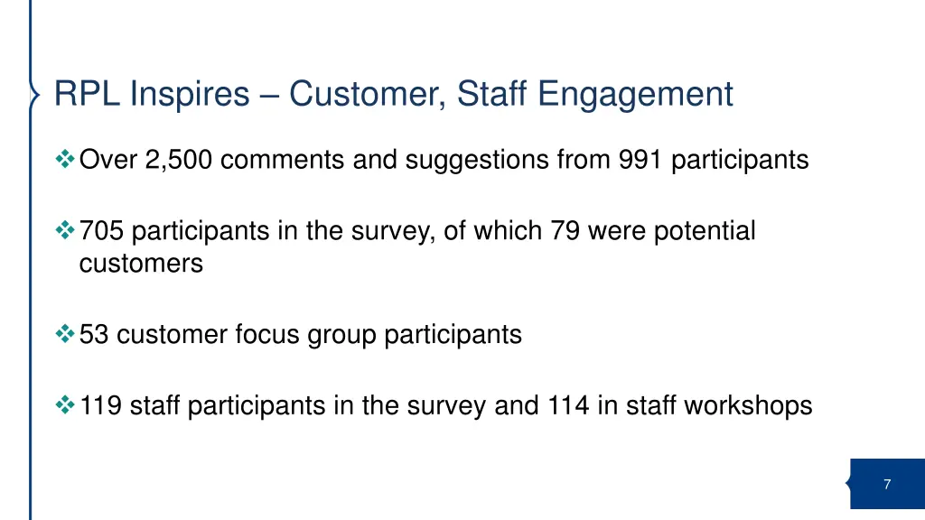 rpl inspires customer staff engagement