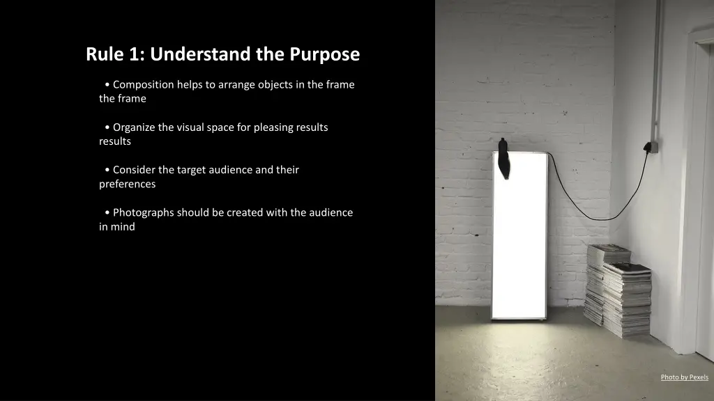 rule 1 understand the purpose