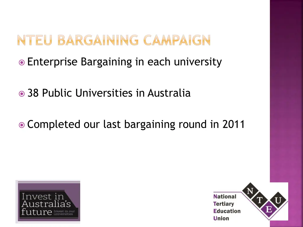 nteu bargaining campaign