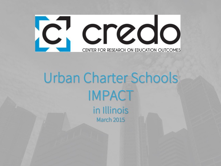 urban charter schools impact in illinois march