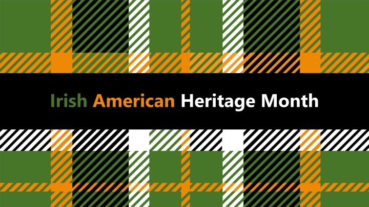 irish american heritage month