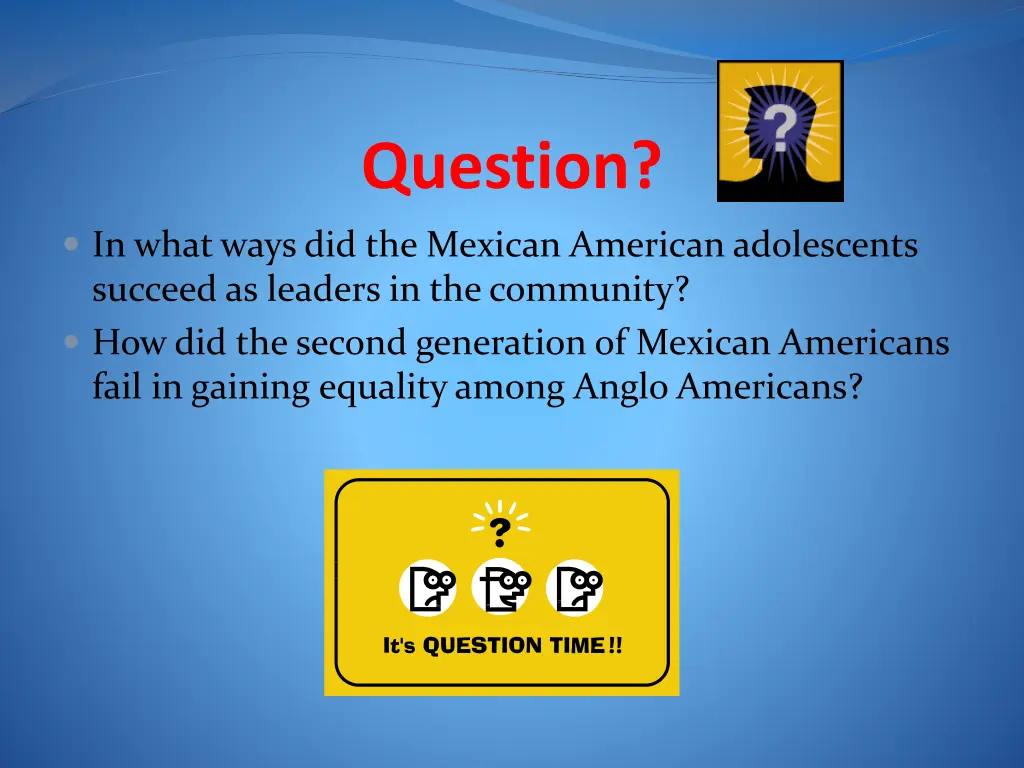 question