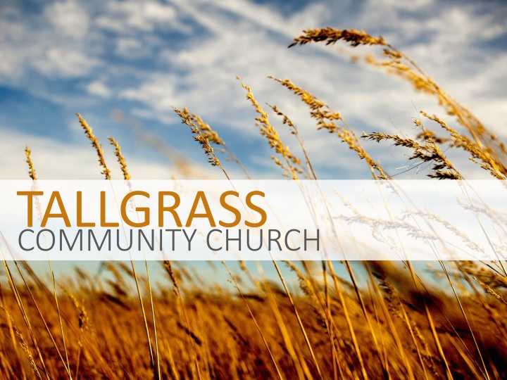community church tallgrass