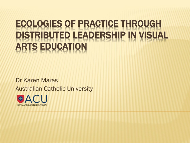 ecologies of practice through ecologies