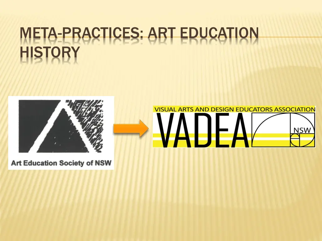 meta practices art education history