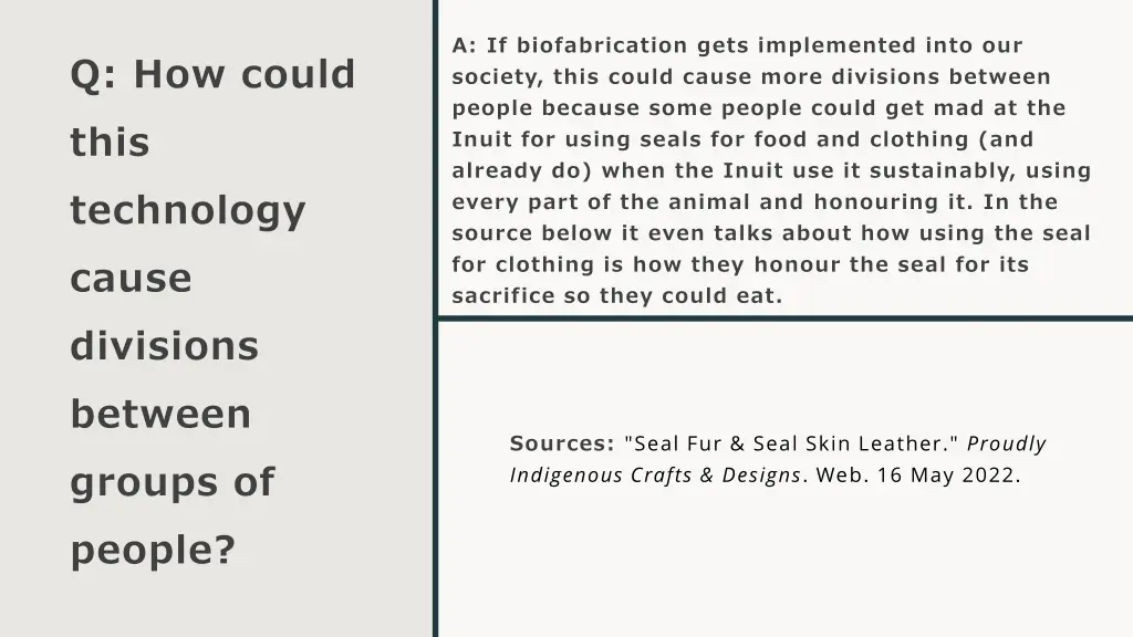 a if biofabrication gets implemented into