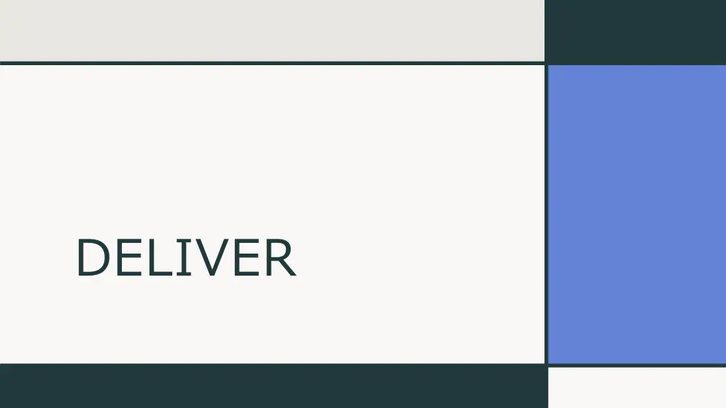 deliver